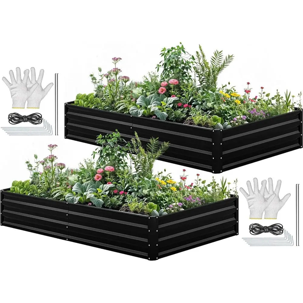 Garden Gloves - Kit de Canteiro Elevado em Aço