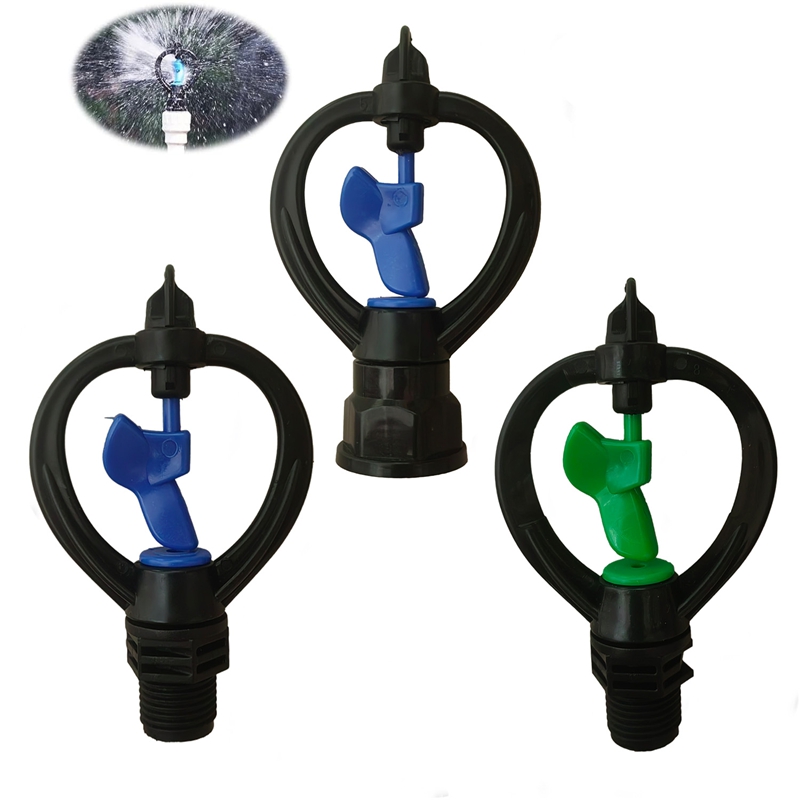 Trowel Garden Tools - Aspersor Rotativo de Irrigação com Rosca