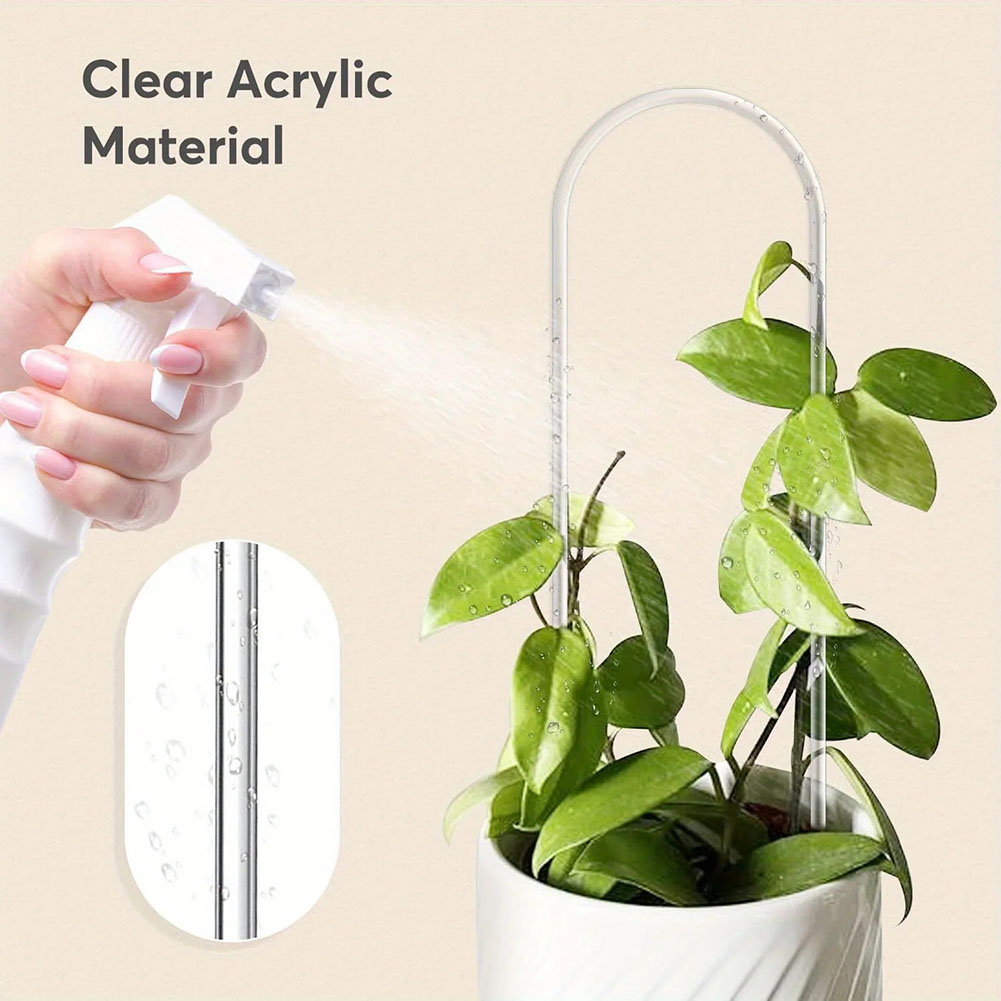 2 pçs acrílico em forma de u p - Indoor Herb Garden avaliação e preço