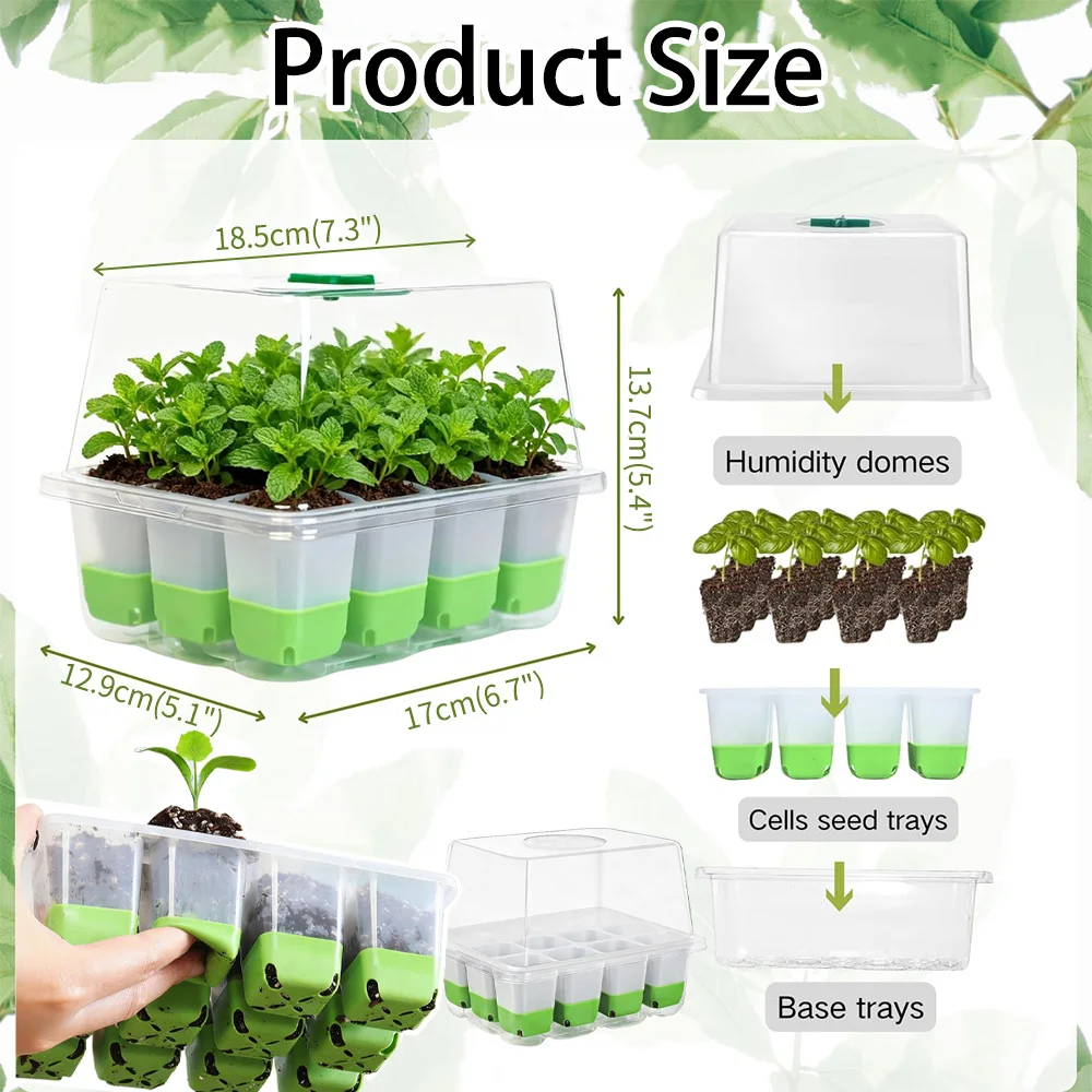 Bandeja para germinação de mud - Seed Starter Tray avaliação e preço