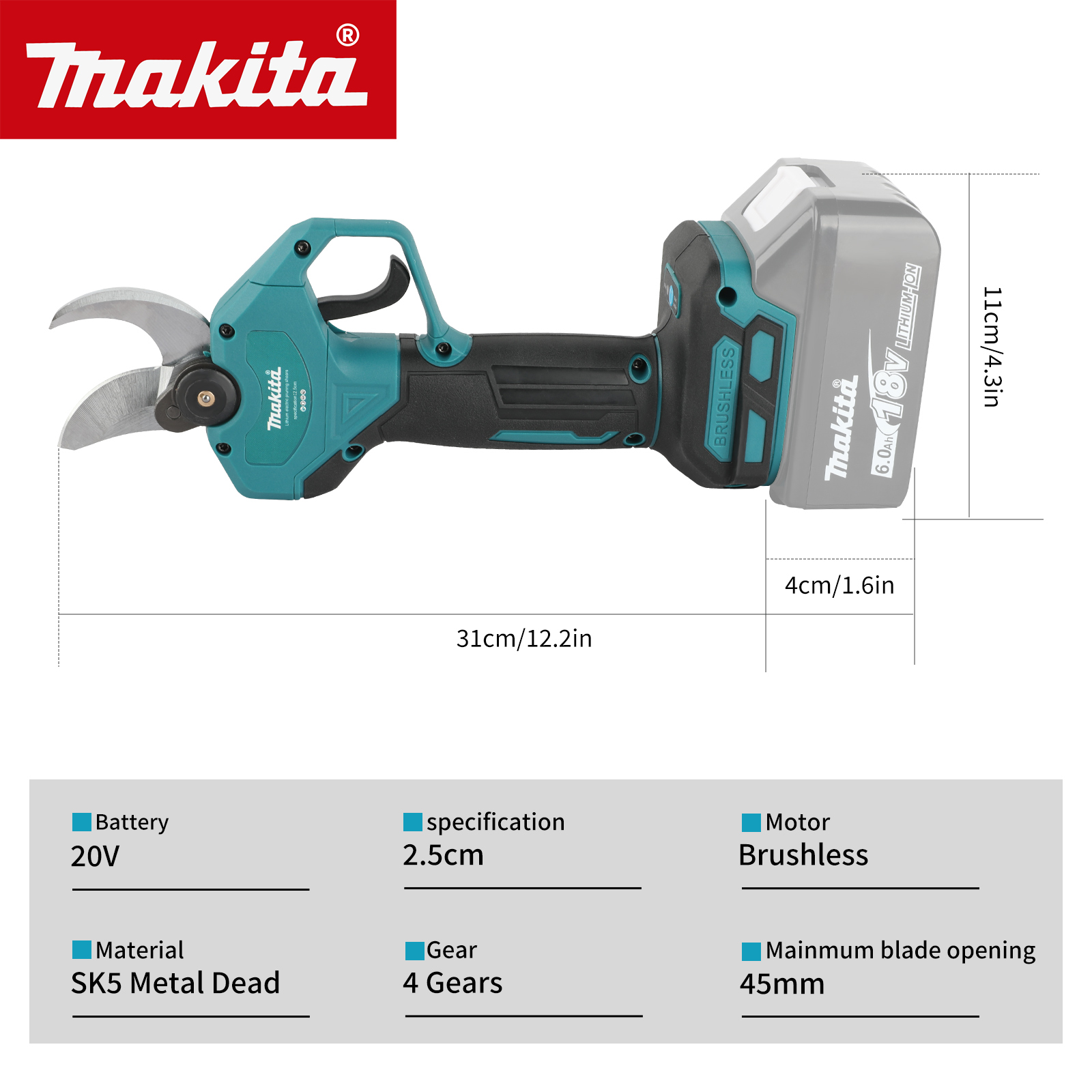 Tesoura de poda elétrica sem f - Pruning Shears avaliação e preço