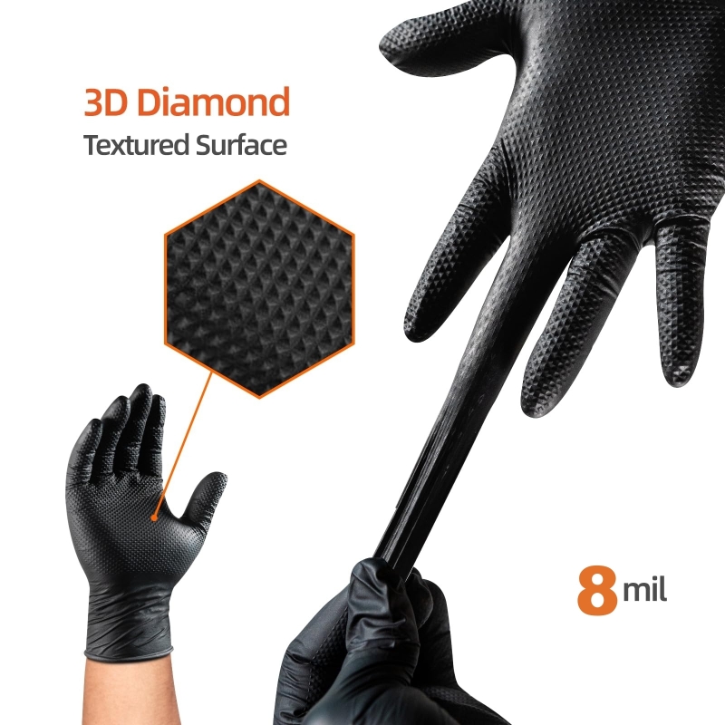 Luvas de Nitrilo Pretas Descar - Garden Gloves avaliação e preço