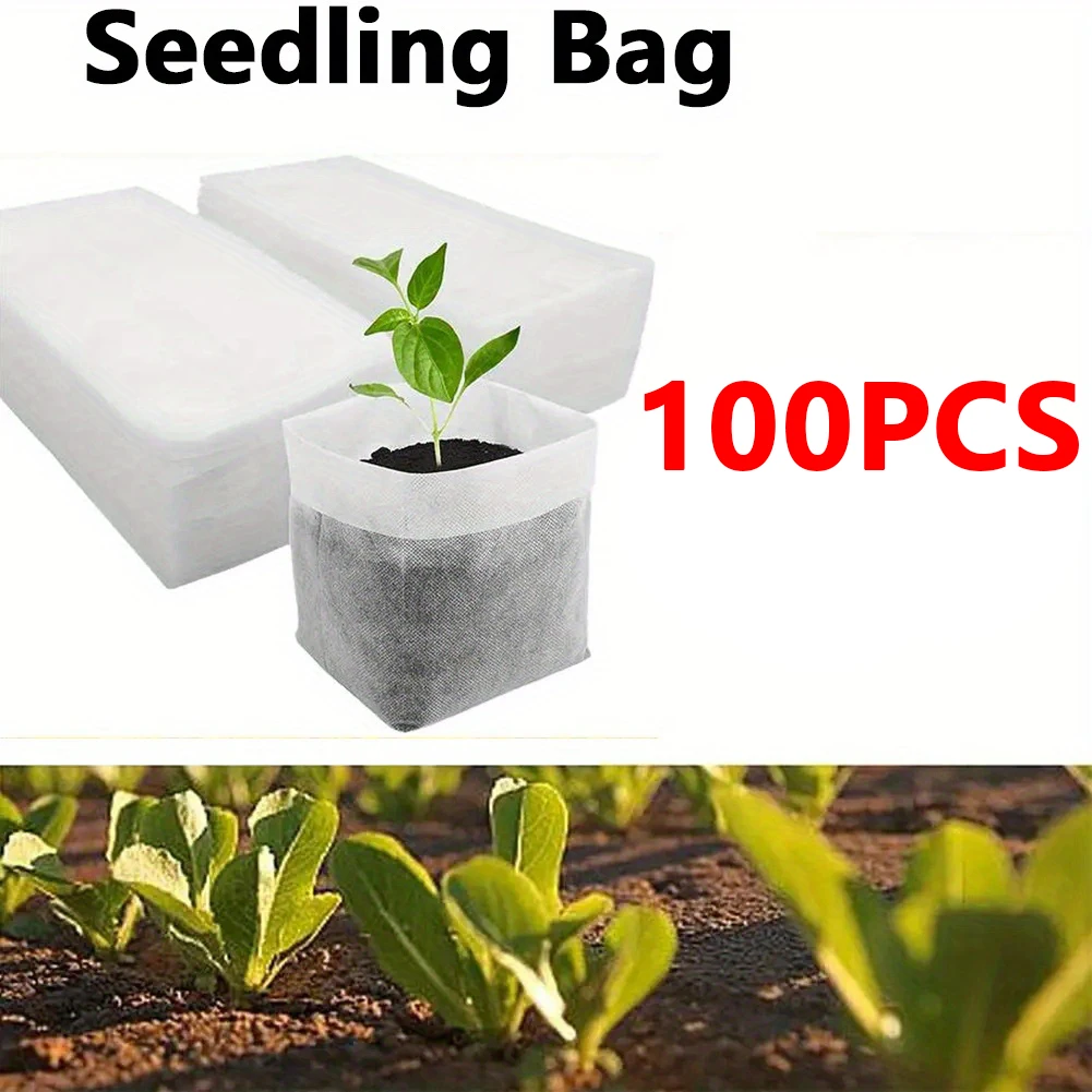 100 sacos biodegradáveis do be - Seed Starter Tray avaliação e preço