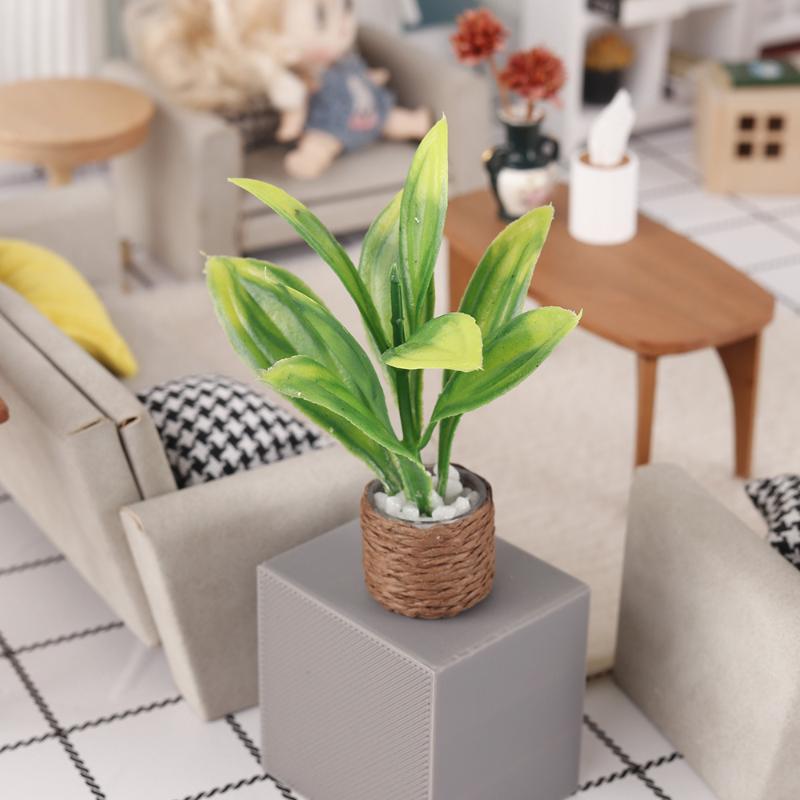 1 Peça Mini Planta Artificial  - Plant Pot avaliação e preço