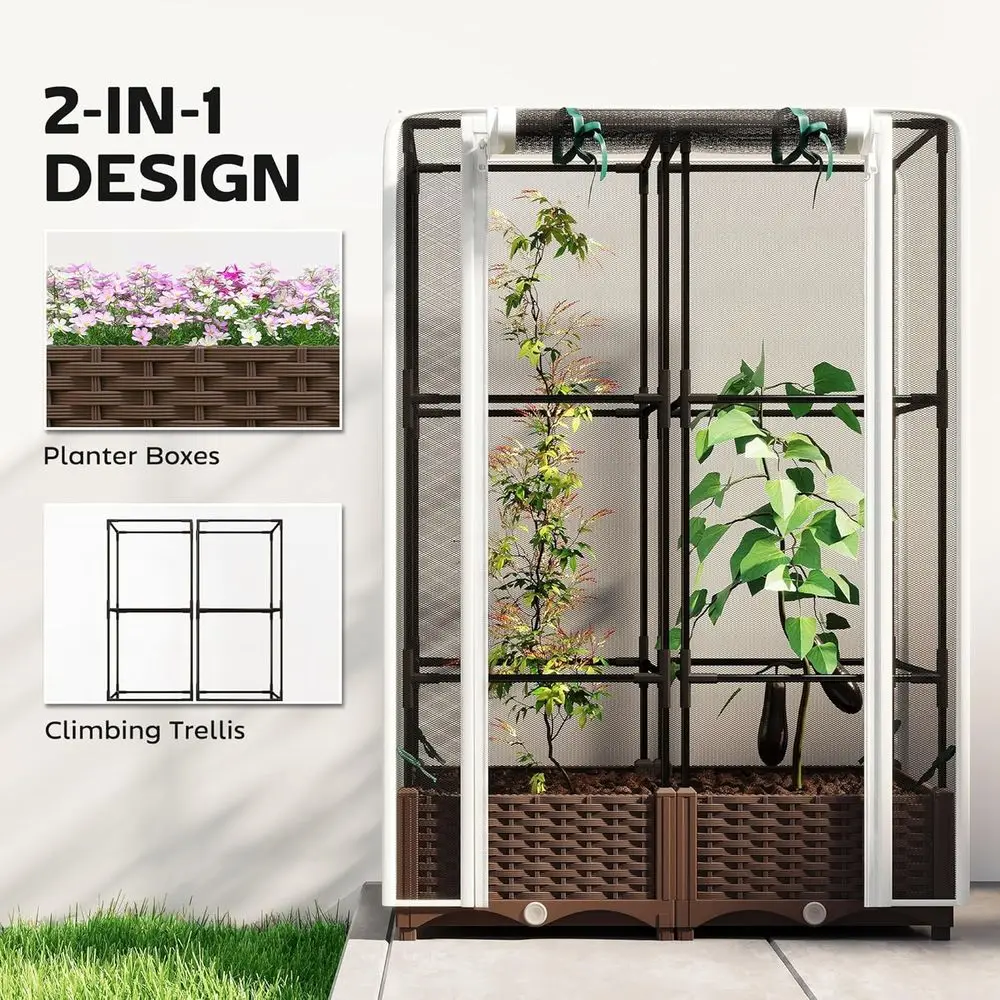 Canteiro Elevado com Treliça,  - Self Watering Planter avaliação e preço
