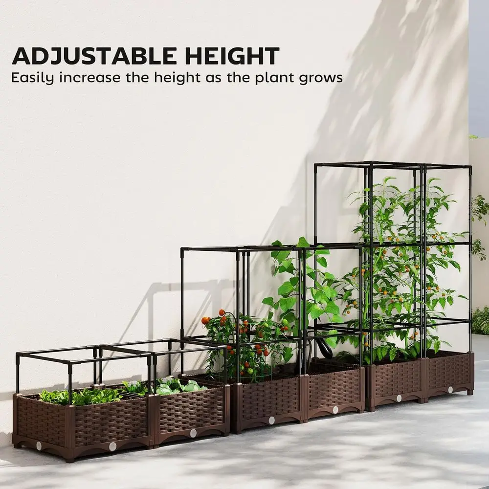 Canteiro Elevado com Treliça,  - Self Watering Planter avaliação e preço