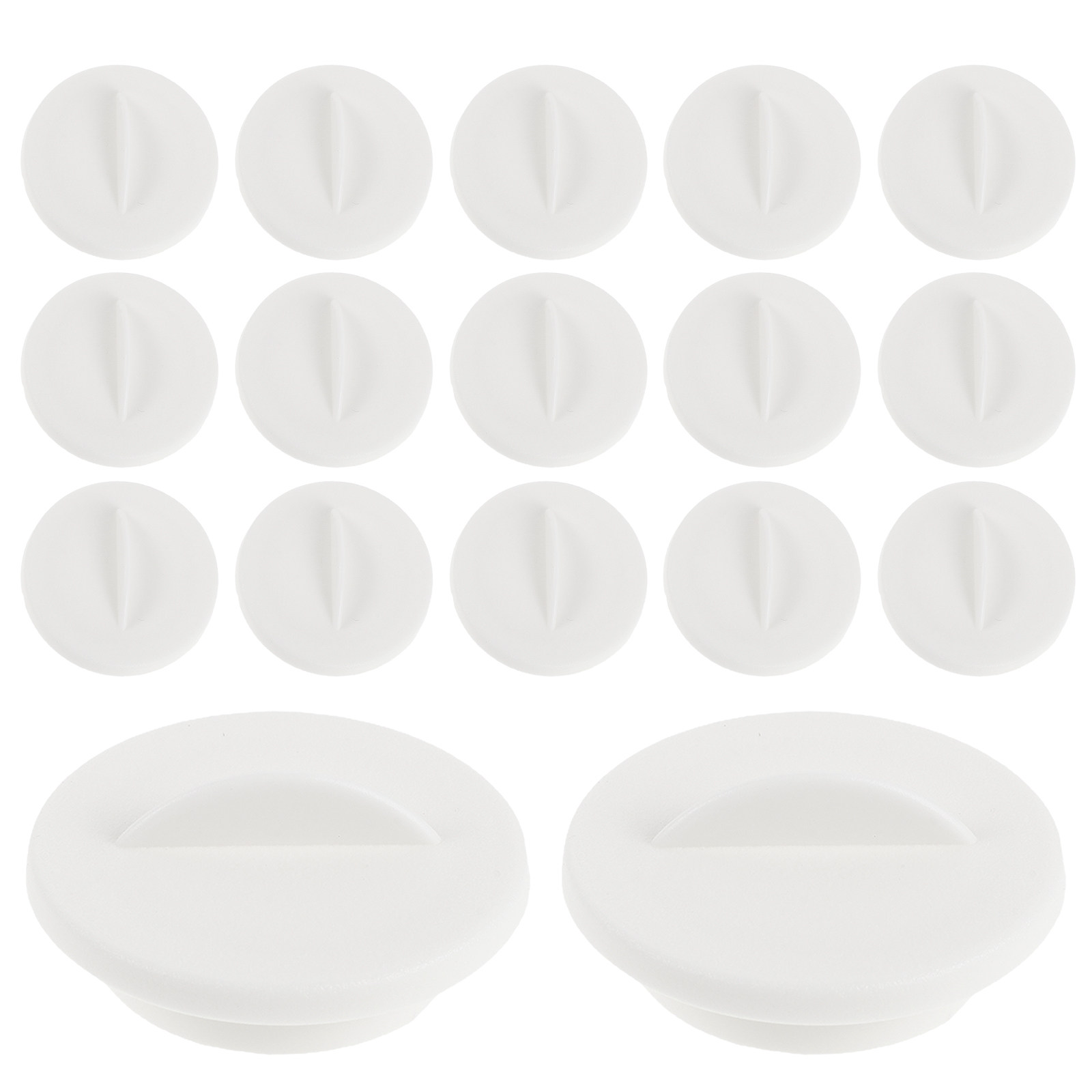 24 Peças de Tampas Redondas Br - Hydroponic Kit avaliação e preço
