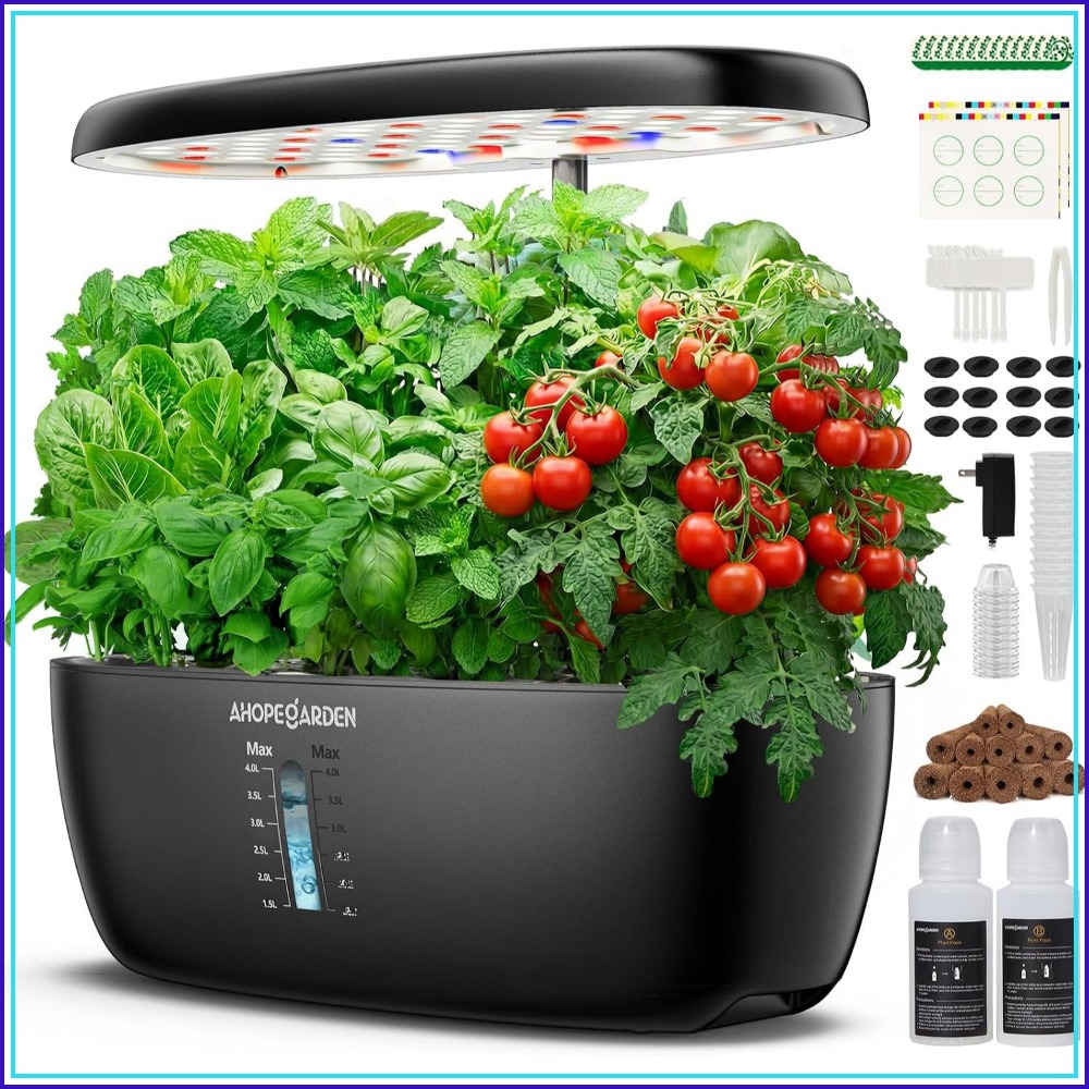 Jardim Hidropônico de 12 Vasos - Hydroponic Kit avaliação e preço