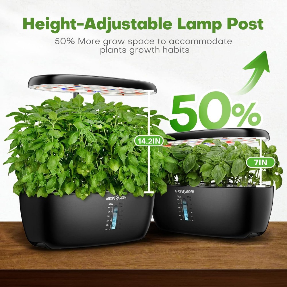 Jardim Hidropônico de 12 Vasos - Hydroponic Kit avaliação e preço