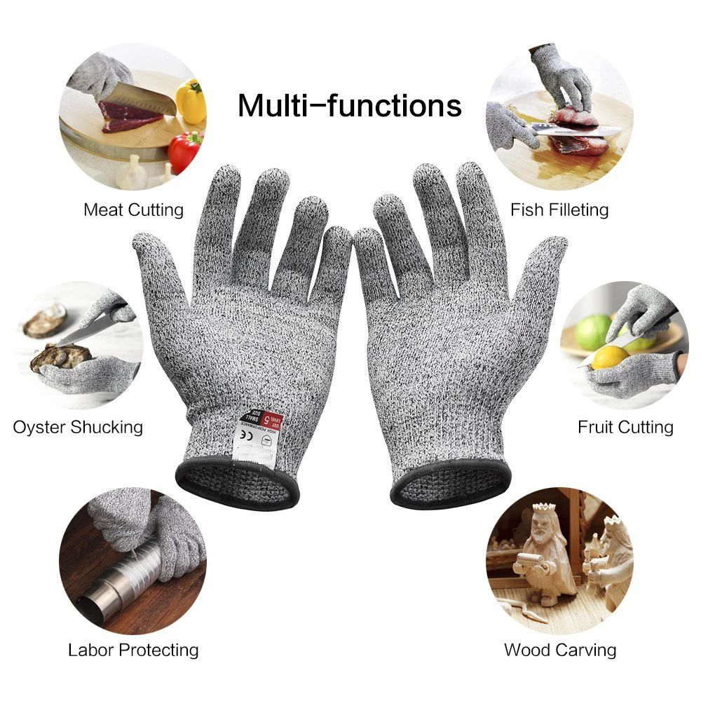 Luvas Anti-Corte Nível 5 HPPE  - Garden Gloves avaliação e preço