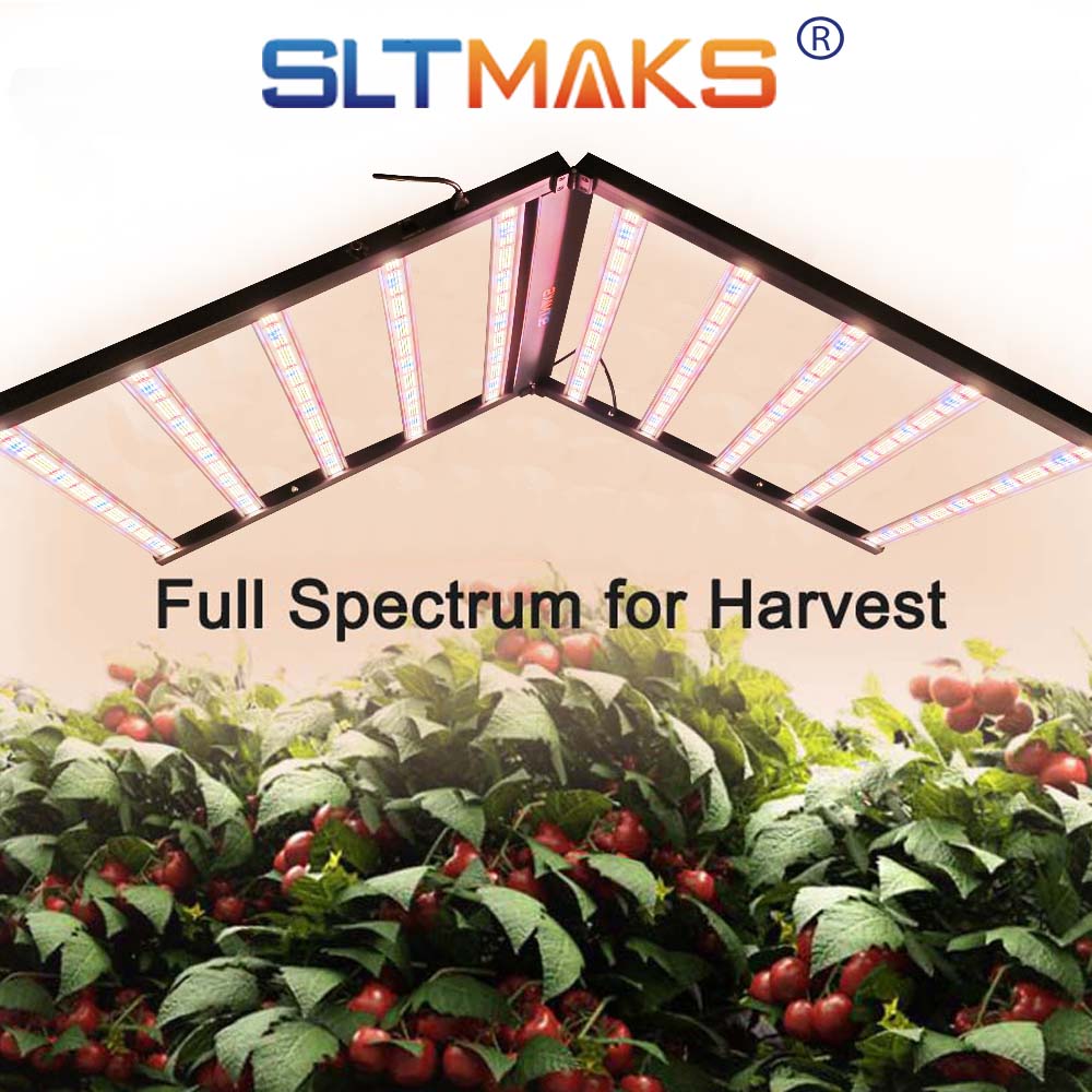 SLTMAKS 8x6FT 4X6FT 1000W Luz  - Grow Light Led avaliação e preço