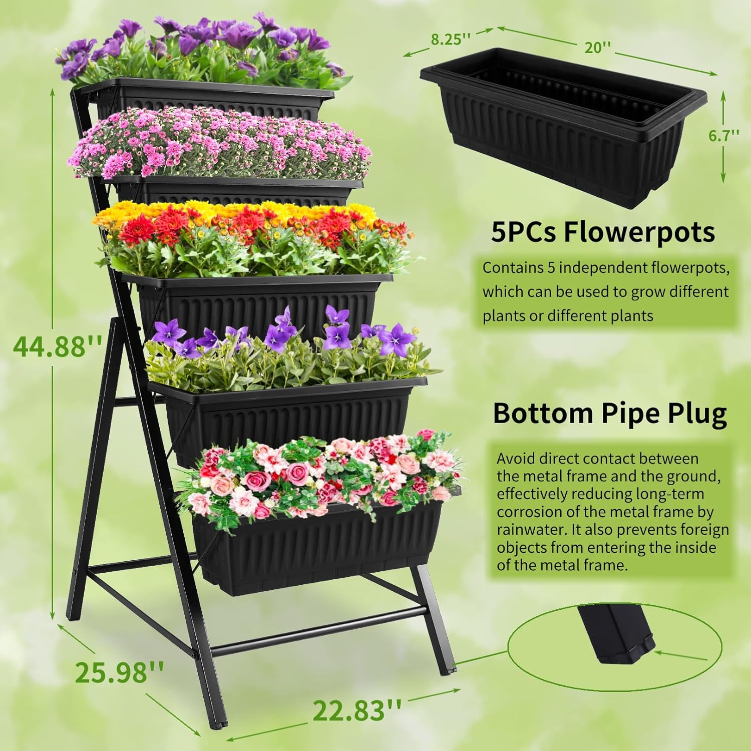 Jardim Vertical ao Ar Livre co - Vertical Planter avaliação e preço