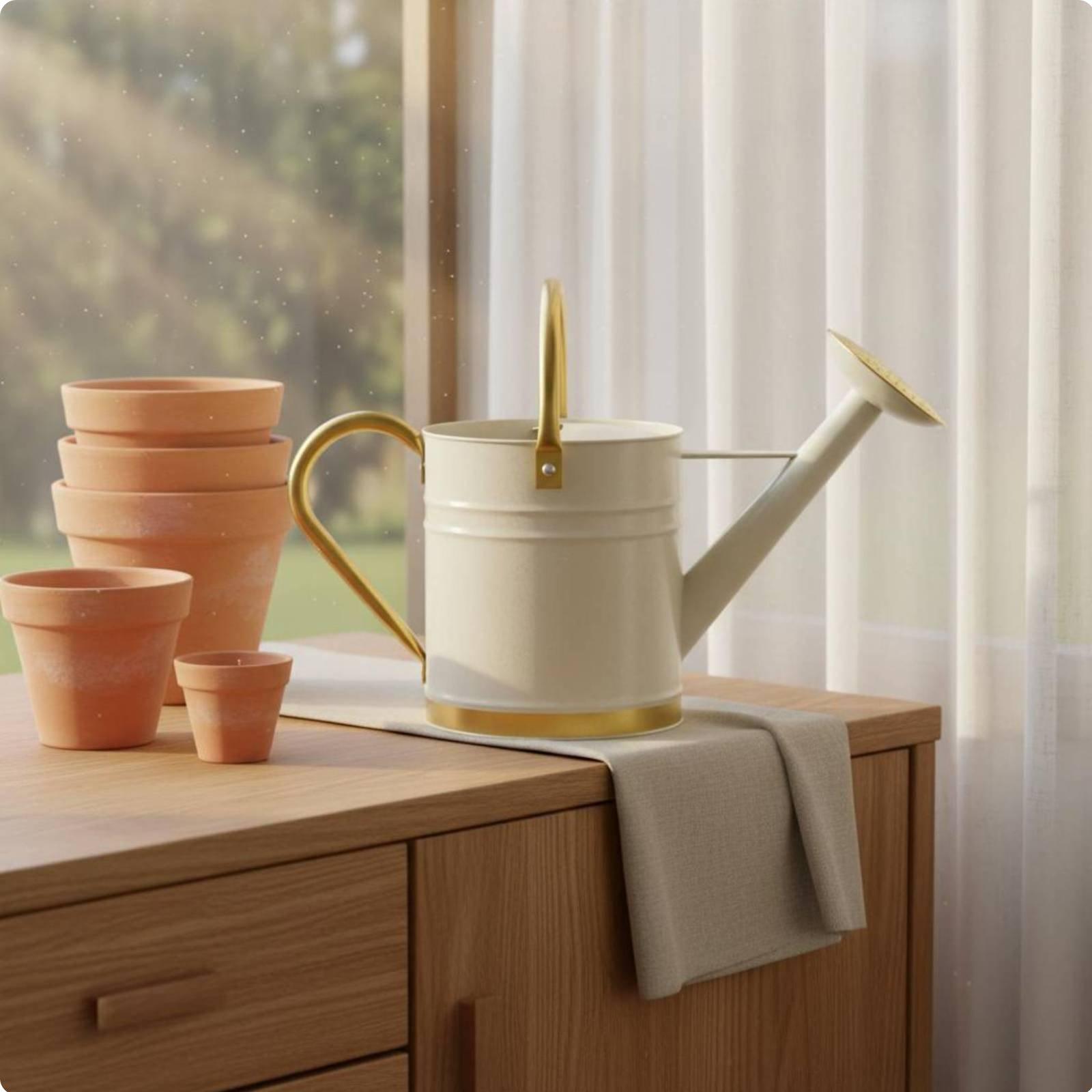Regador de metal à prova de va - Watering Can avaliação e preço