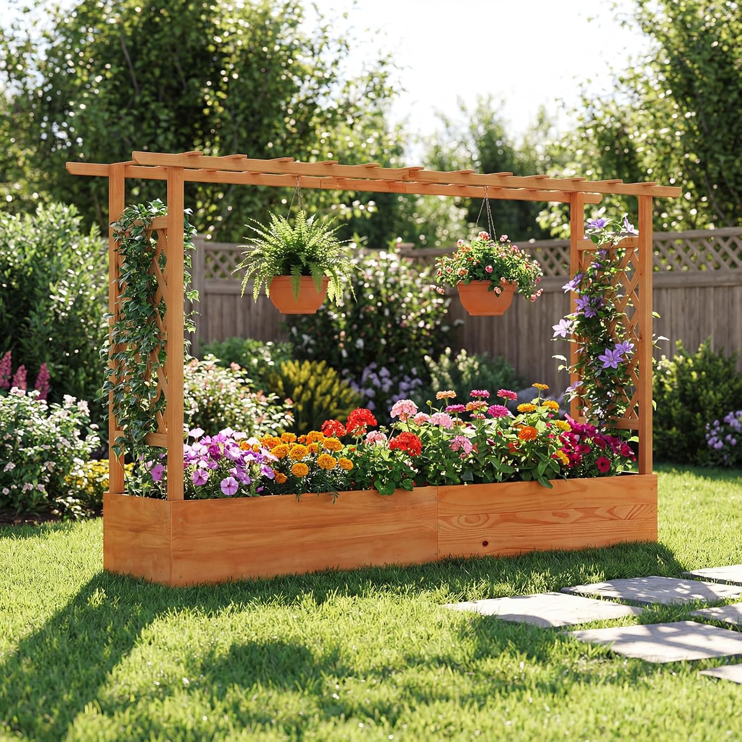 Canteiro Elevado para Jardim E - Raised Garden Bed avaliação e preço