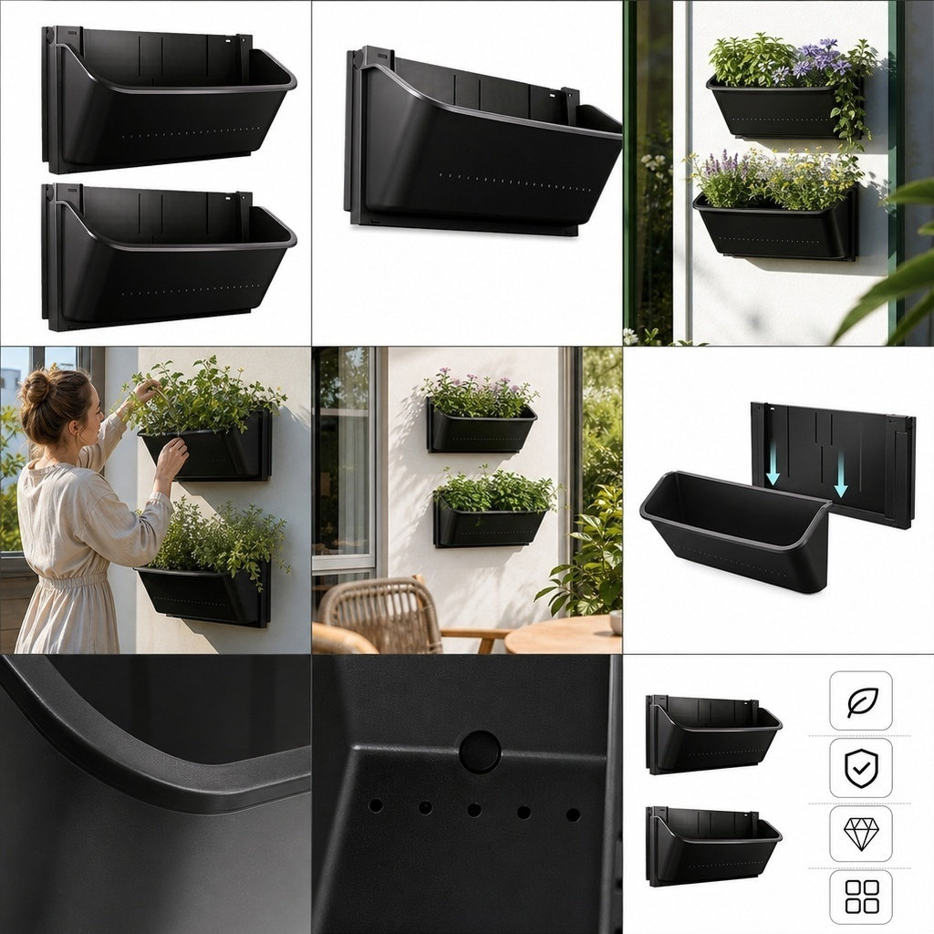 2 vasos de plantas para montag - Vertical Planter avaliação e preço